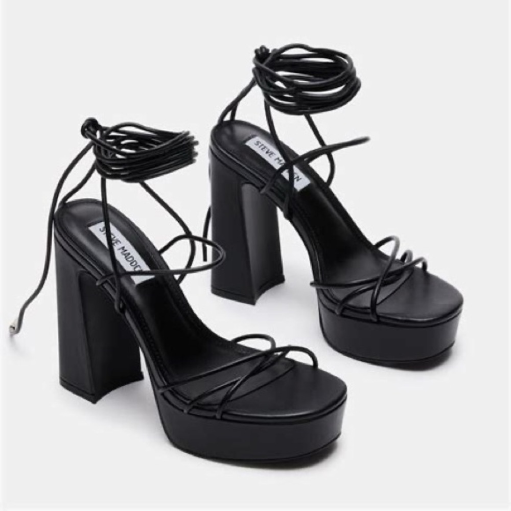 Steve Madden Lace Up Platform Tallulah Heels